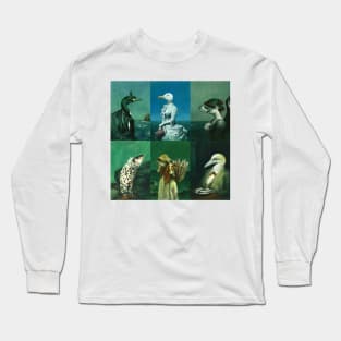 Nautical Creature Characters Long Sleeve T-Shirt